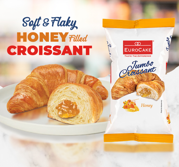 Eurocake Jumbo Honey Croissant
