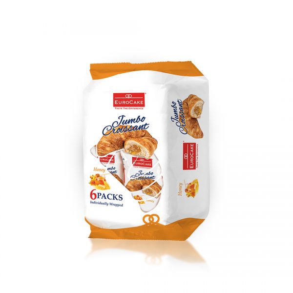 Eurocake Honey Croissant 6pc Pack Front