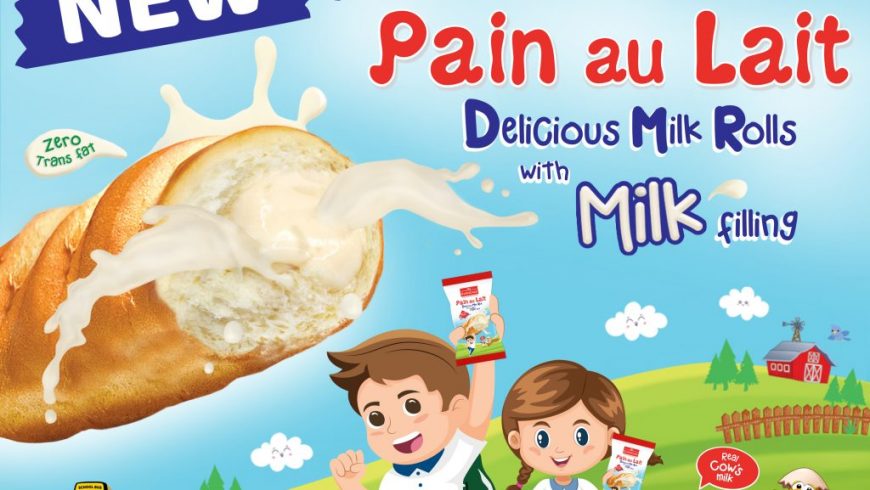 Dofreeze Launches Eurocake Pain au Lait Milk Rolls with Milk Filling as Perfect School Snack for Kids